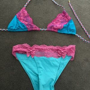 Beach bunny bikini set